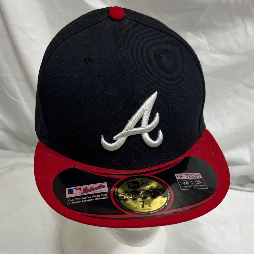New Era Black and Red 59FIFTY Cap